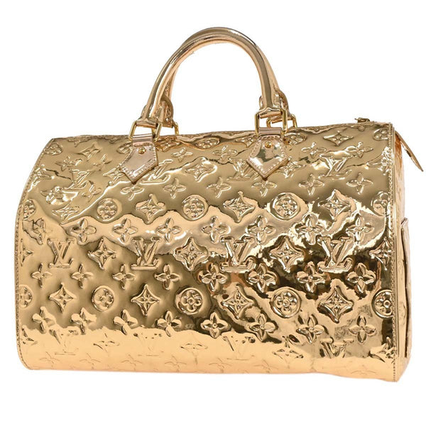 Louis Vuitton Speedy Handbag Monogram Miroir PVC 30