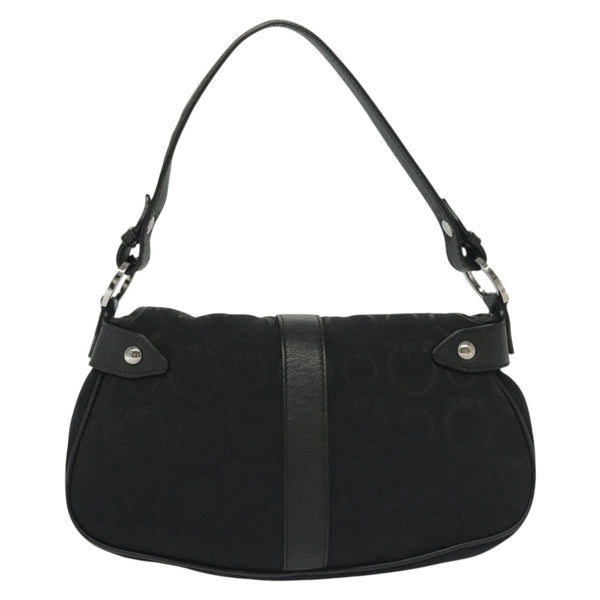 Salvatore Ferragamo Gancini handbag Canvas