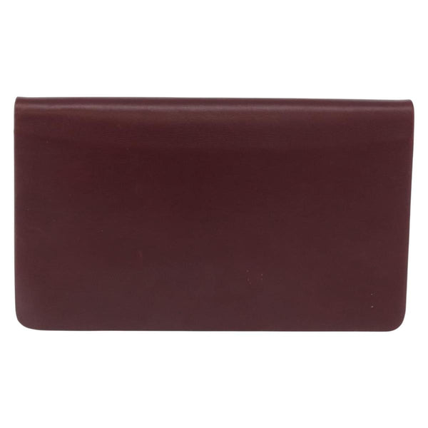 Christian Dior Vintage Chain Flap Shoulder Bag Leather
