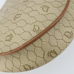 Christian Dior Vintage Honeycomb Shoulder Bag Canvas and Leather - image 11