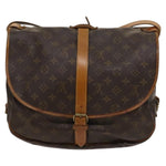 Louis Vuitton Saumur Handbag Monogram Canvas 35 - image 2