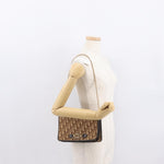Christian Dior Vintage Trotter Shoulder Bag Canvas medium - image 13