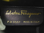 Salvatore Ferragamo Vintage Gancini Chain Shoulder Bag Leather Small - image 4