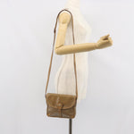 Celine Vintage Macadam Shoulder Bag Canvas and Leather - image 13
