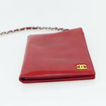 Chanel Vintage CC Bifold Card Holder Patent leather - image 4