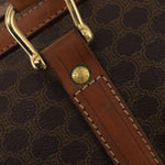 Celine Vintage Duffle Bag Macadam Coated Canvas Medium - image 16