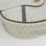 Christian Dior Vintage Honeycomb Flap Crossbody Bag Coated Canvas - image 9