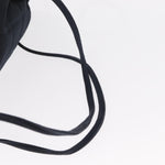 Chanel Vintage Drawstring Backpack Quilted Satin with Suede Medium - image 16