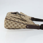 Gucci Vintage Shoulder Bag GG Canvas and Leather Small - image 3