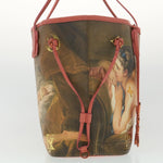 Louis Vuitton Neverfull NM Tote Limited Edition Jeff Koons Titian Print Canvas MM - image 4