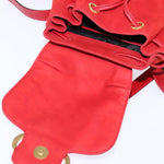Salvatore Ferragamo Gancini Flap Drawstring Backpack Leather Mini - image 13