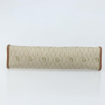 Christian Dior Vintage Honeycomb Zip Pouch Canvas and Leather - image 15