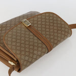 Celine Vintage Macadam Shoulder Bag Canvas and Leather - image 16
