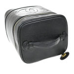 Chanel Vintage Timeless Cosmetic Case Caviar Tall - image 8