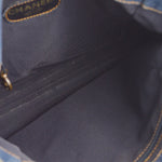 Chanel Vintage Resin Chain Tote Denim Small - image 3