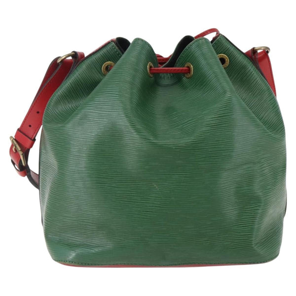 Louis Vuitton Bicolor Petit Noe Handbag Epi Leather