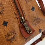 MCM Visetos logogramme Handbag Canvas and Leather - image 12