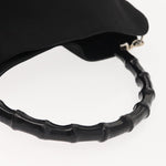 Gucci Vintage Bamboo Handle Open Hobo Nylon Medium - image 8
