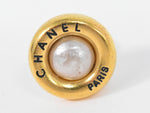 Chanel CC Hoop Clip-On Earrings Crystal Embellished Metal - image 5