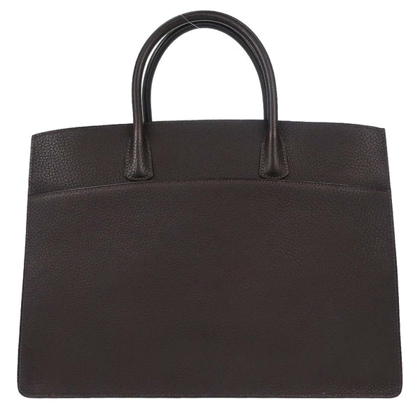 Hermes White Bus Bag Leather 39 - image 1