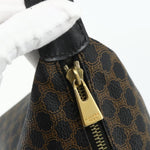 Celine Vintage Macadam Shoulder Bag Macadam Canva  Vinyl - image 14