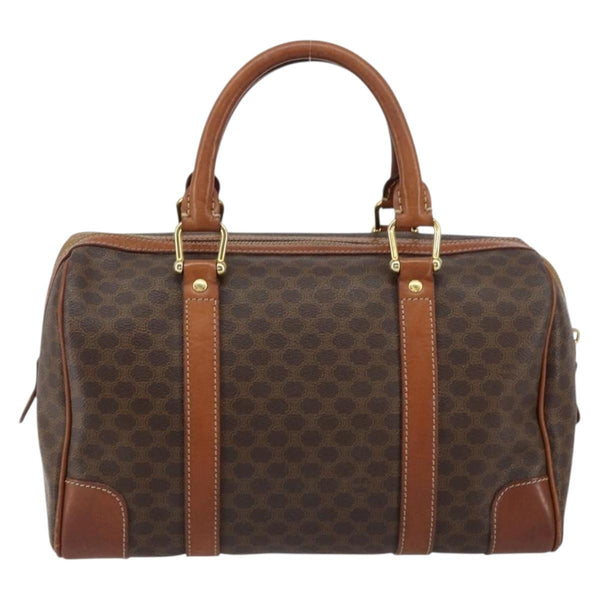 Celine Vintage Macadam Boston bag Canvas