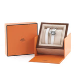 Hermes Medor Rock Quartz Watch Lacquered Steel and Leather 16 - image 9