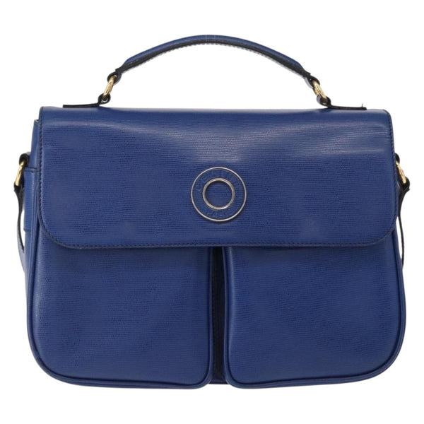 Celine Vintage Circle Logo Crossbody Bag Leather Small - image 1