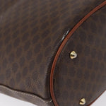 Celine Vintage Macadam Tote bag Canvas and Leather - image 9