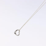 Tiffany & Co. Elsa Peretti Open Heart Pendant Necklace Sterling Silver 22mm - image 10