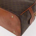 Celine Vintage Macadam Handbag Canvas and Leather - image 9