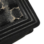 Chanel Boy Flap Bag Tweed and Leather Old Medium - image 9