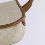 Celine Vintage Macadam Shoulder Bag Canvas and Leather - image 10