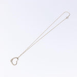 Tiffany & Co. Elsa Peretti Open Heart Pendant Necklace Sterling Silver 16mm - image 2
