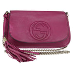Gucci Soho Chain Crossbody Bag Leather Medium - image 1