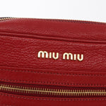 Miu Miu Madras Zip Pocket Crossbody Leather - image 18