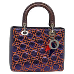 Christian Dior Lady Dior Bag Anselm Reyle Cannage Quilt Leather Medium - image 13