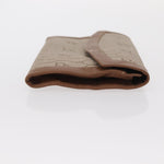 Christian Dior Vintage Honeycomb Flap Wallet Coated Canvas Long - image 3