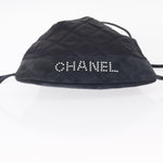 Chanel Vintage Drawstring Backpack Quilted Satin with Suede Medium - image 18