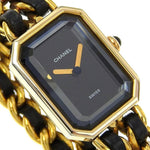 Chanel Premiere Rock Quartz Watch Plated Metal and Leather 20 - image 10