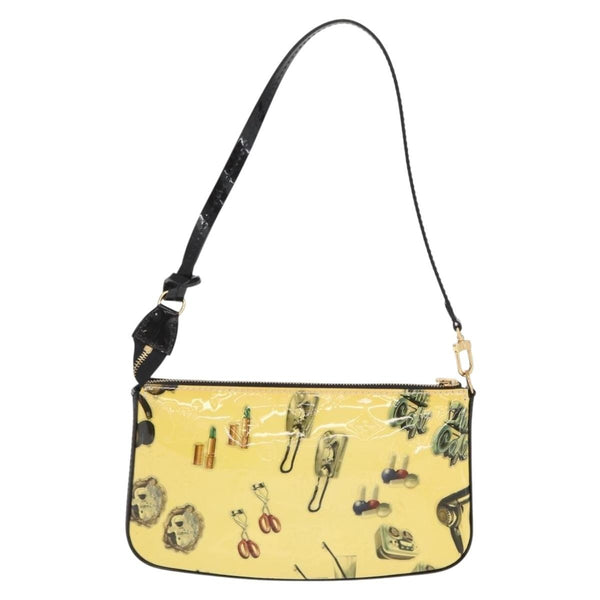 Louis Vuitton Pochette Accessoires NM Limited Edition Stickers Monogram Vernis