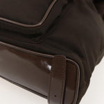 Gucci Vintage Bamboo Backpack Nylon and Patent Leather Mini - image 9