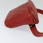 Chanel Vintage Zip Belt Bag Quilted Caviar Small - image 4