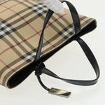 Burberry Nova Check Tote Canvas and Leather - image 15