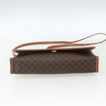 Celine Vintage Macadam Shoulder Bag Canvas and Leather - image 15