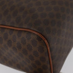 Celine Vintage Macadam Handbag Canvas and Leather - image 9