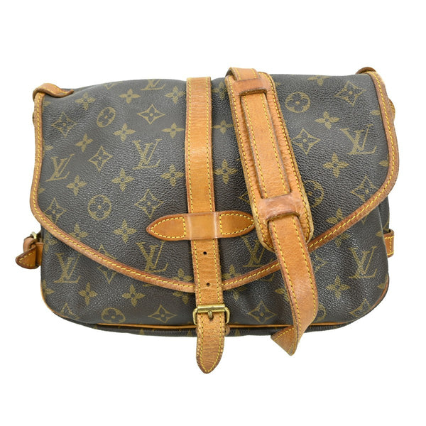 Louis Vuitton Saumur Handbag Monogram Canvas 30 - image 1
