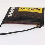 Louis Vuitton Double Flat Messenger Bag Limited Edition Logo Story Monogram Canvas and Denim - image 13