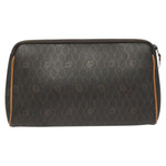 Christian Dior Vintage Honeycomb Zip Pouch Canvas and Leather - image 2