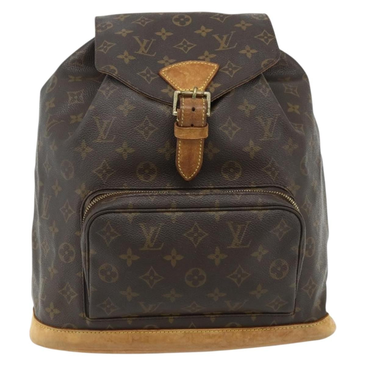 Louis Vuitton Vintage Montsouris Backpack Monogram Canvas GM - image 1